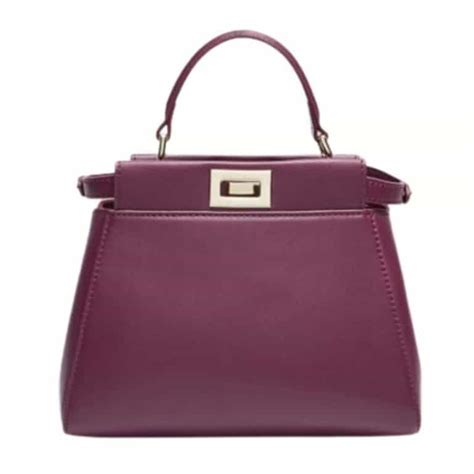 sacoche fendi fausse|fendi peekaboo dupe bag.